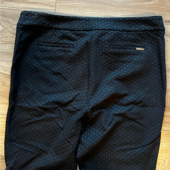 Anne Klein Textured Skinny Black Dress Pant - Picture 7 of 7